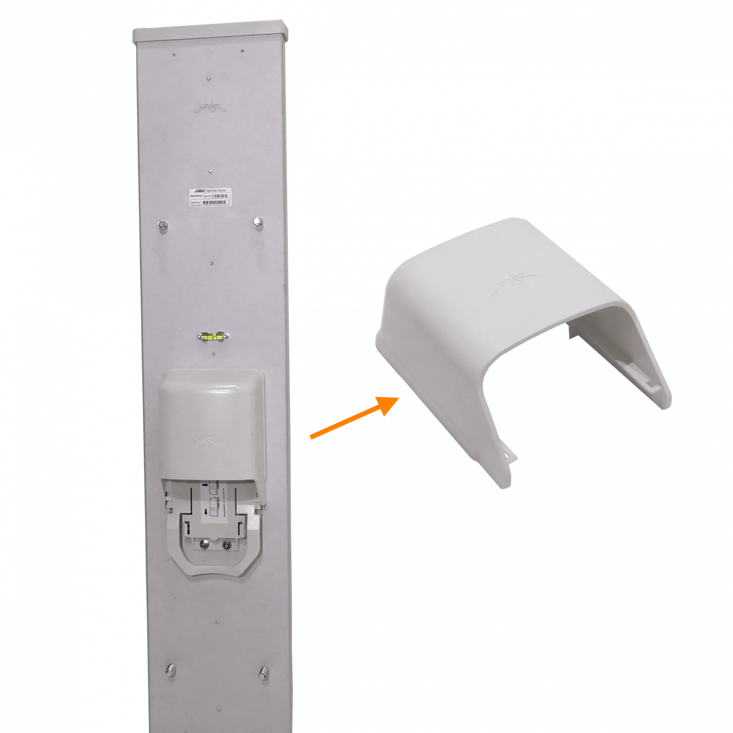 Antena Sectorial Ubiquiti AM-2G16-90 - 16dBi, 90°, 2.4GHz, 2x2 MIMO 8