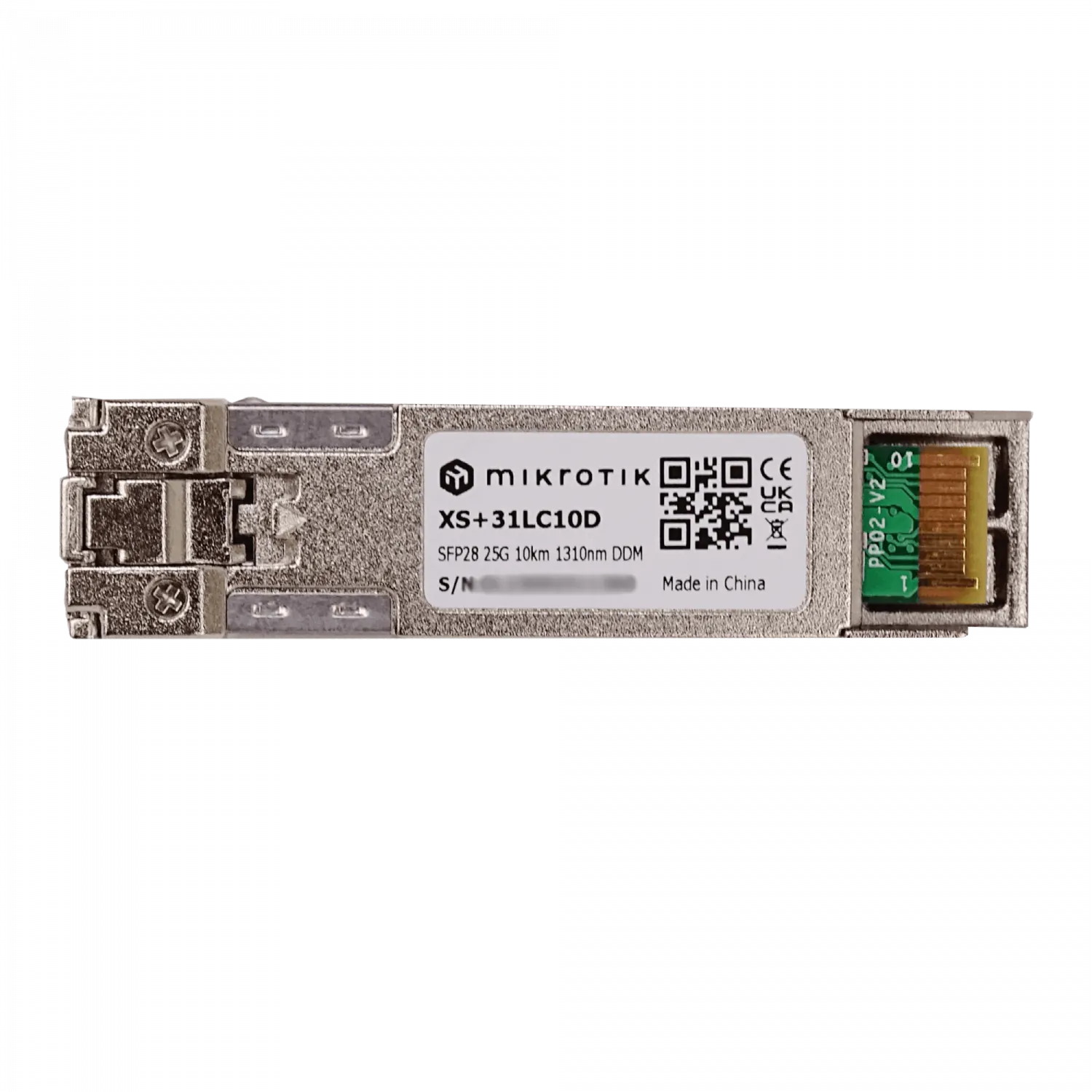 Módulo SFP MikroTik XS+31LC10D - 1G/10G/25G, 1310nm, 10km 2