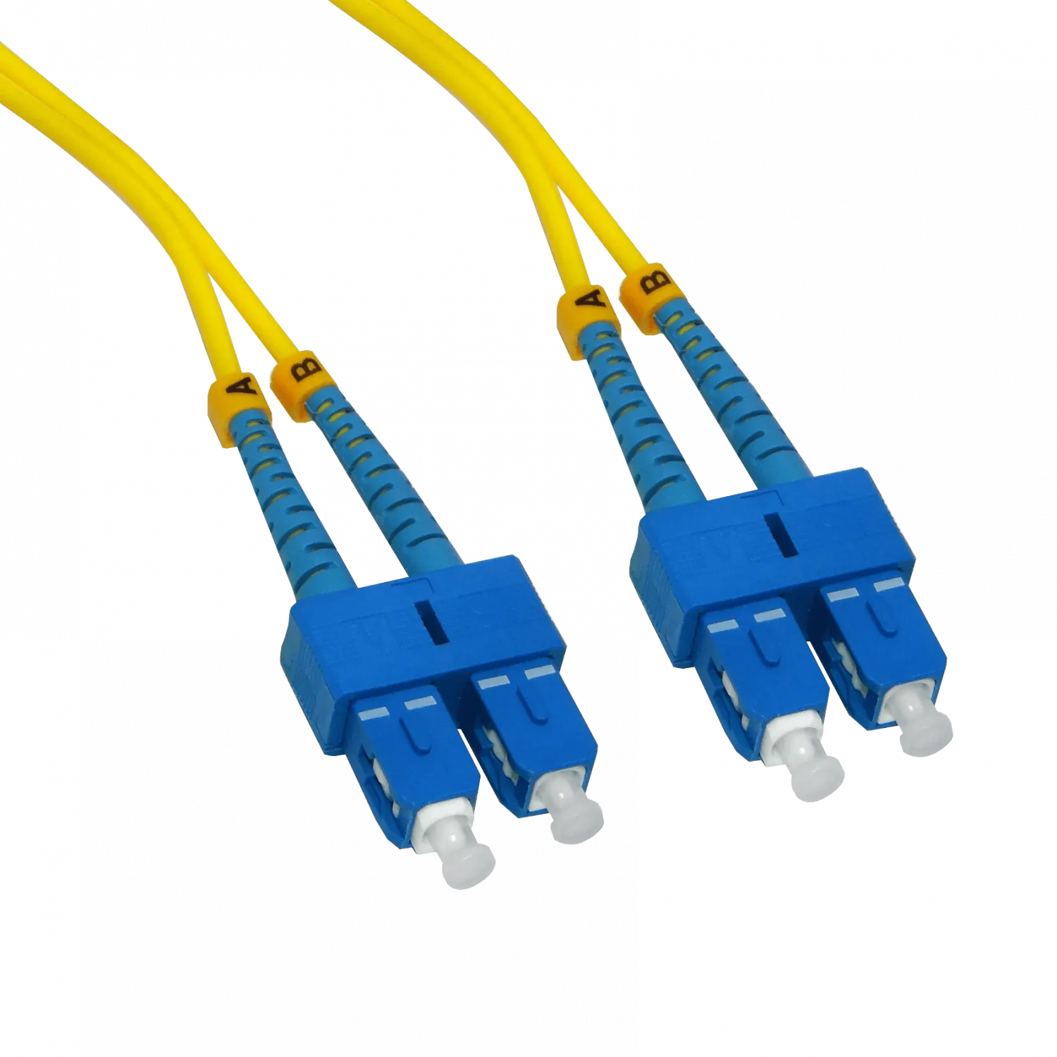 10mt SC-SC/UPC MonoModo SM Duplex Jumper Cable Fibra 9/125um 3mm 3
