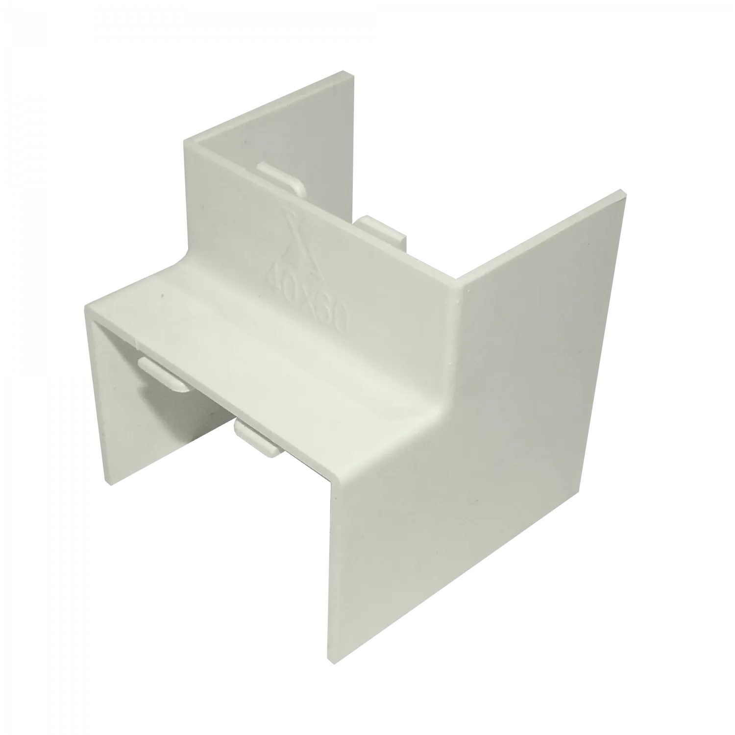 Ángulo Interior Blanco para Canaleta 60x40mm - LinkChip QN6L 4