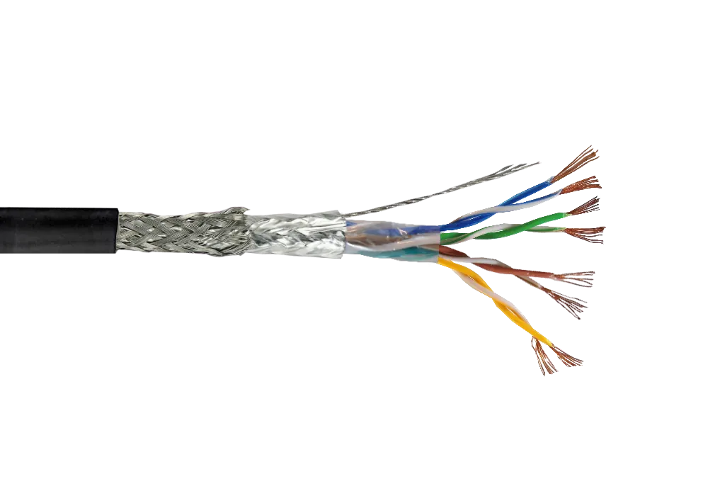 Cable Exterior LINKMADE Cat5e SF/UTP 15mt Negro Multifilar 2