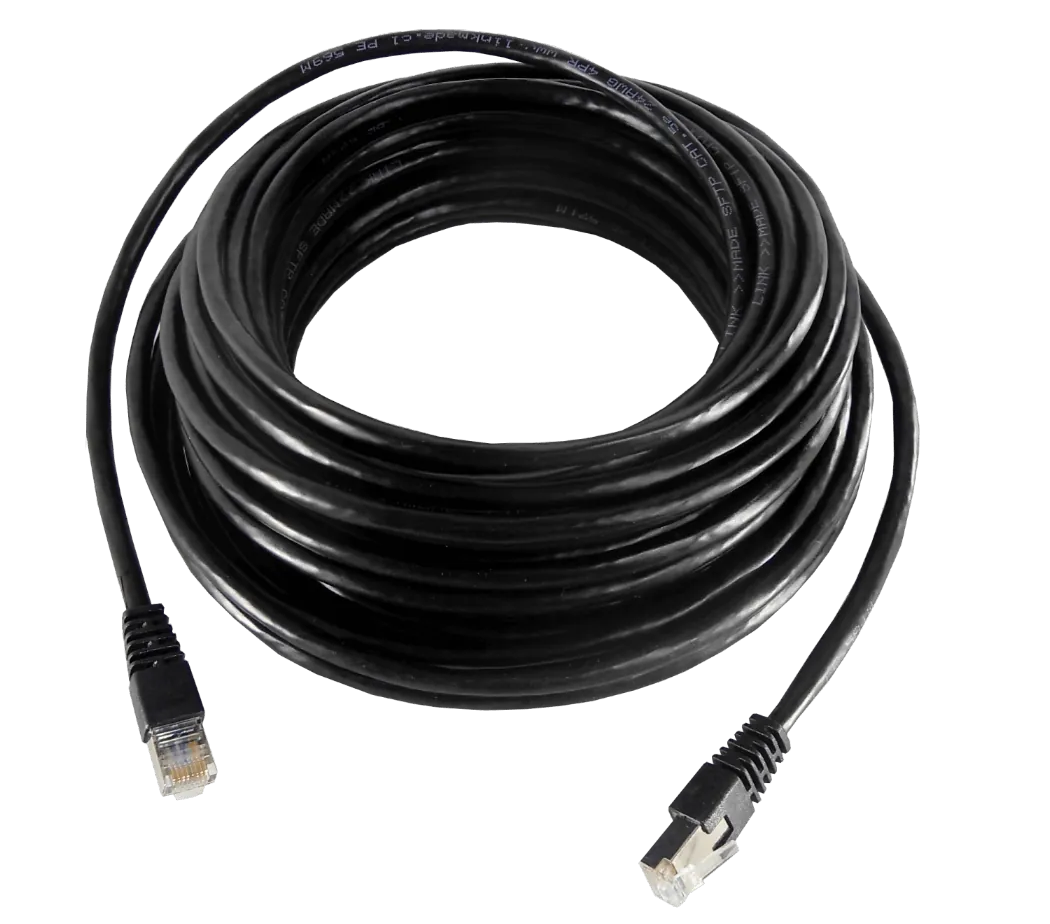Cable Exterior LINKMADE Cat5e SF/UTP 15mt Negro Multifilar 3