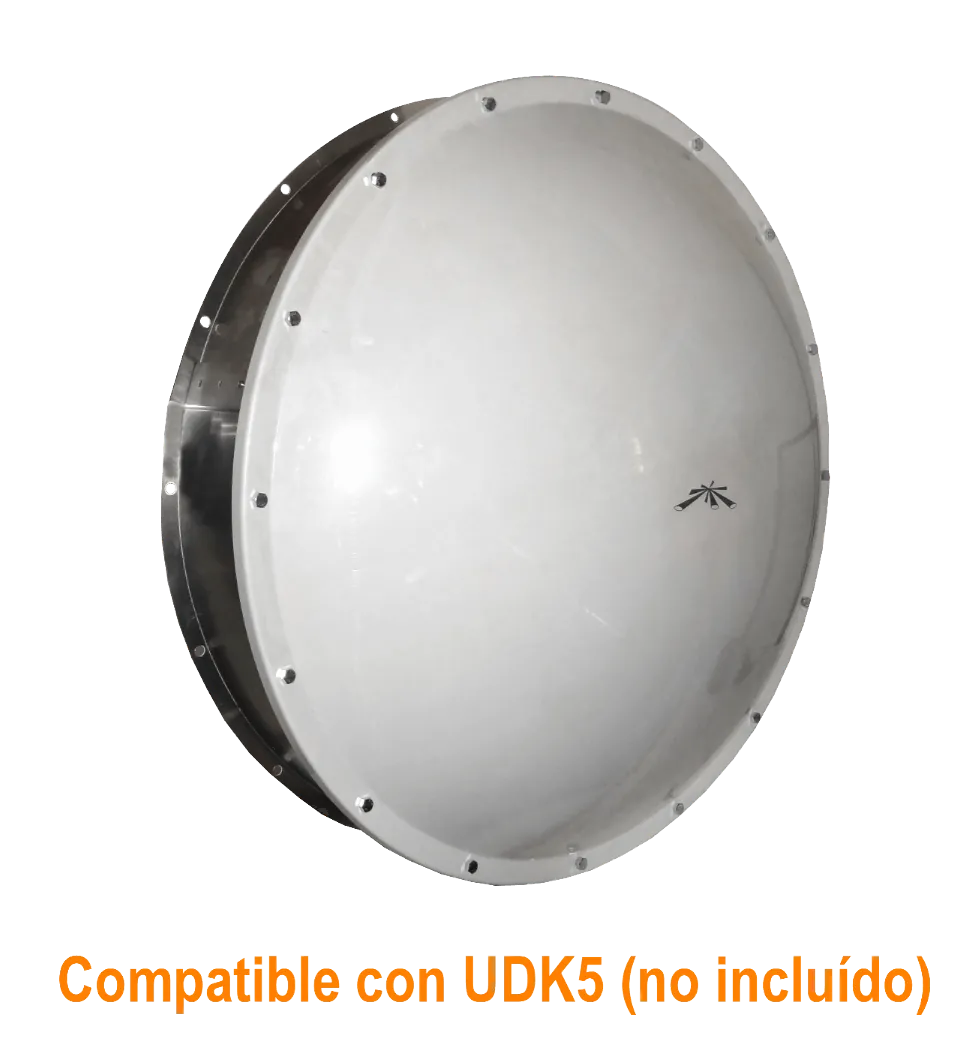 Cubierta Domo Radome de 3 Pies para RD-5G34, Protección contra Intemperie, Ubiquiti RAD-3RD 4