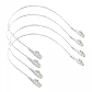 Pack x4 Cable Patch LINKMADE Cat5e Gris 50cm LSZH Inyectado Multifilar - Miniatura 4