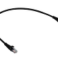 Pack x4 Cable Patch LINKMADE Cat5e 0.5mt Negro LSZH Inyectado Multifilar - Miniatura 5