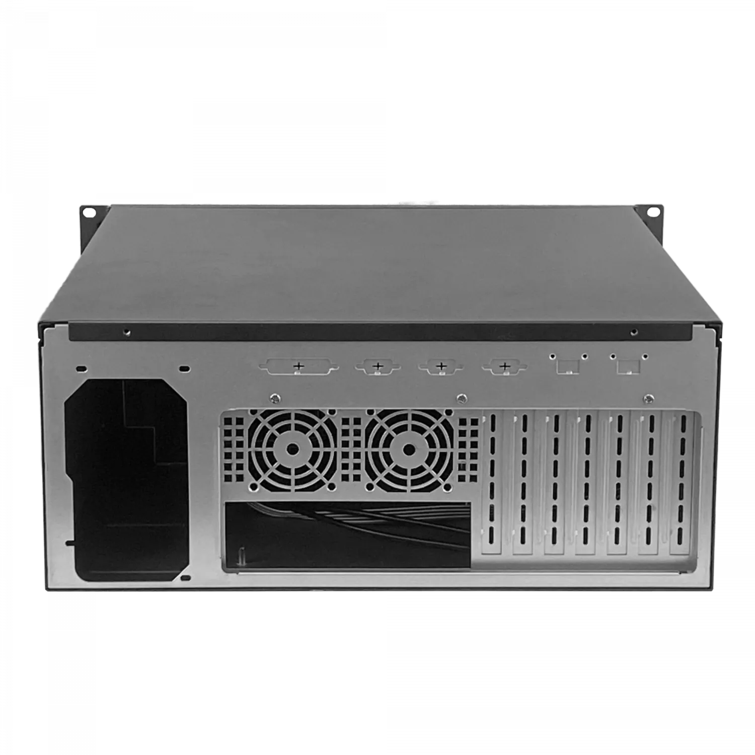 LINKMADE 4U Case Rack Micro-ATX 4-PCI-Low-Profile req/Fuente-ATX 3