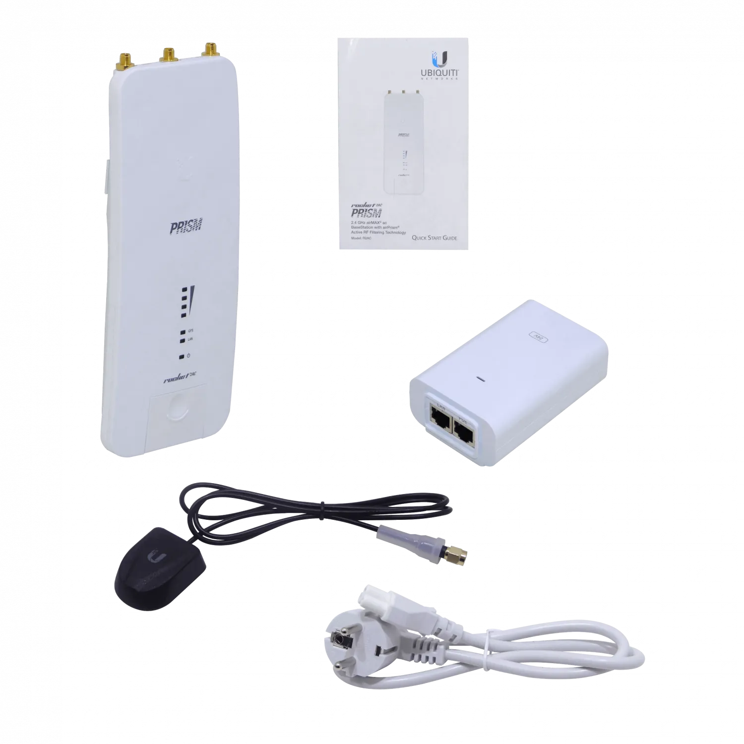 UBIQUITI 1-1000 2,4GHz 2-RPSMA-H .SMA-H GPS 2x2 incPoE24V 330mbps 3