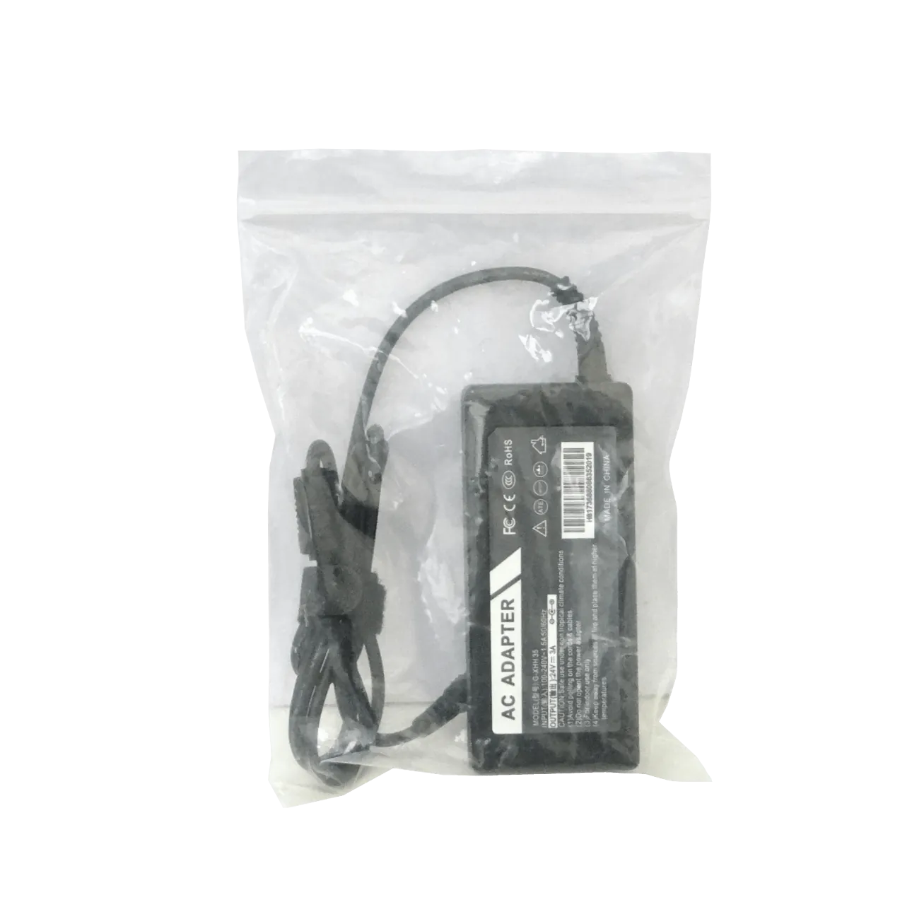 Fuente de Poder Switching 24VDC 3A 72W, Plug 5.5x2.5mm, Plástica Interior 5