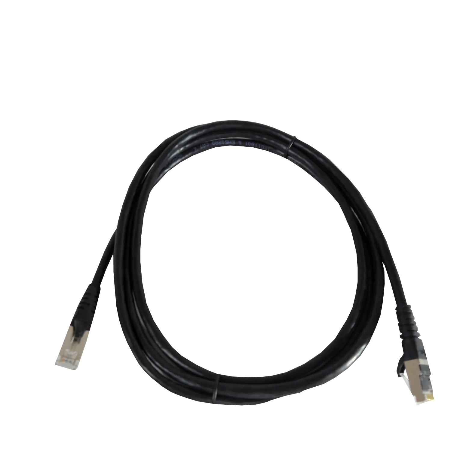 Cable Patch LINKMADE Cat6 Negro S/FTP LSZH 2 metros Inyectado Multifilar para Redes Profesionales 3