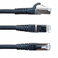 Cable Patch LINKMADE Cat6 Negro S/FTP LSZH 3 metros Inyectado Multifilar para Uso Extendido - Miniatura 2