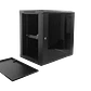 Gabinete Pared LINKMADE RK12-4L 12U Fondo 45cm Negro Incluye M6-4KIT y 2U - Miniatura 2