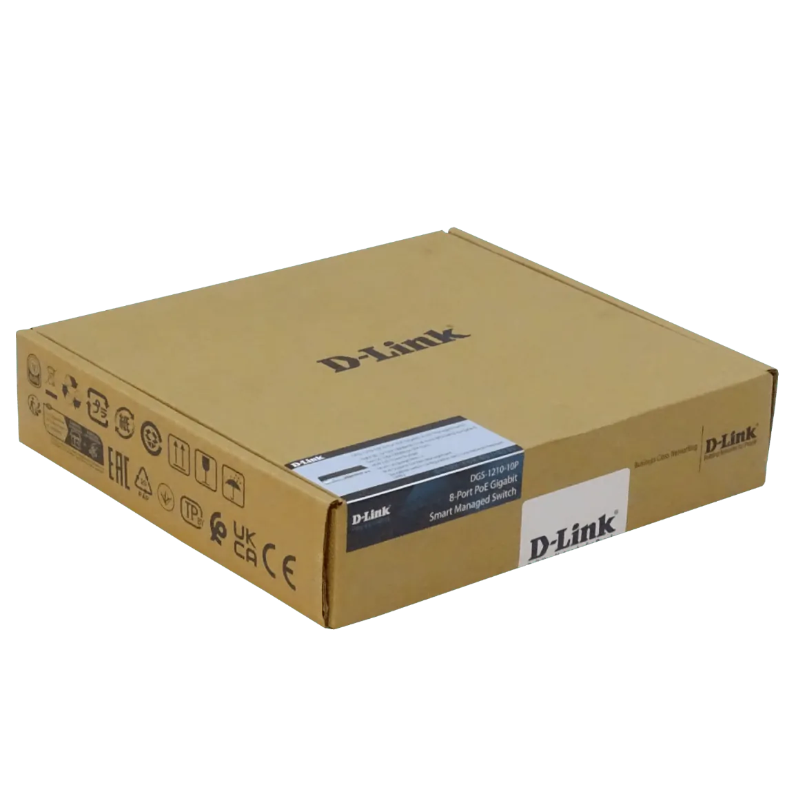 Switch Smart Managed Gigabit D-Link DGS?1210, 8x (10/100/1000BASE-T PoE) + 2x100/1000 Mbps SFP ports 4