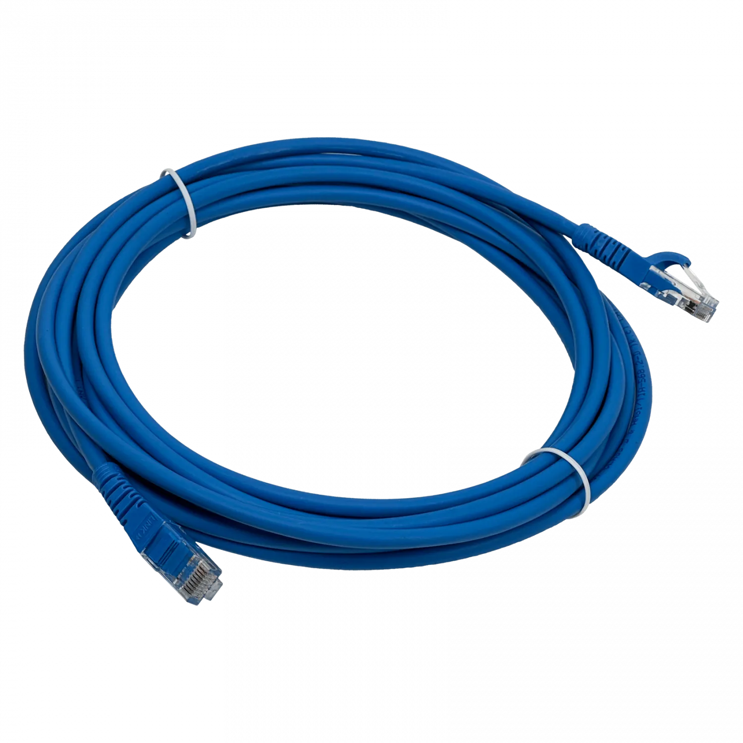 Cable Patch LINKMADE Cat5e 5mt Azul LSZH Inyectado Multifilar 5