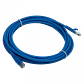 Cable Patch LINKMADE Cat5e 5mt Azul LSZH Inyectado Multifilar - Miniatura 5