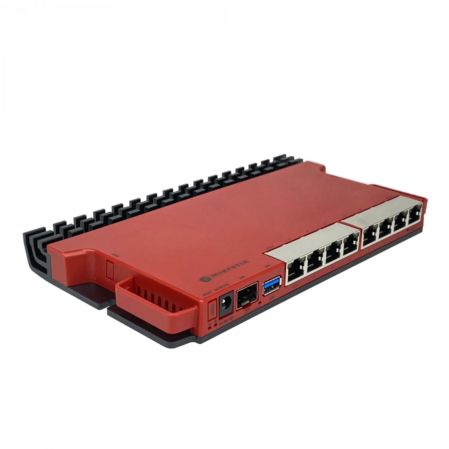 Router MikroTik L009UiGS-RM - x8 Puertos, x1 Puerto SFP, CPU ARM de Doble Núcleo, 512MB RAM 3