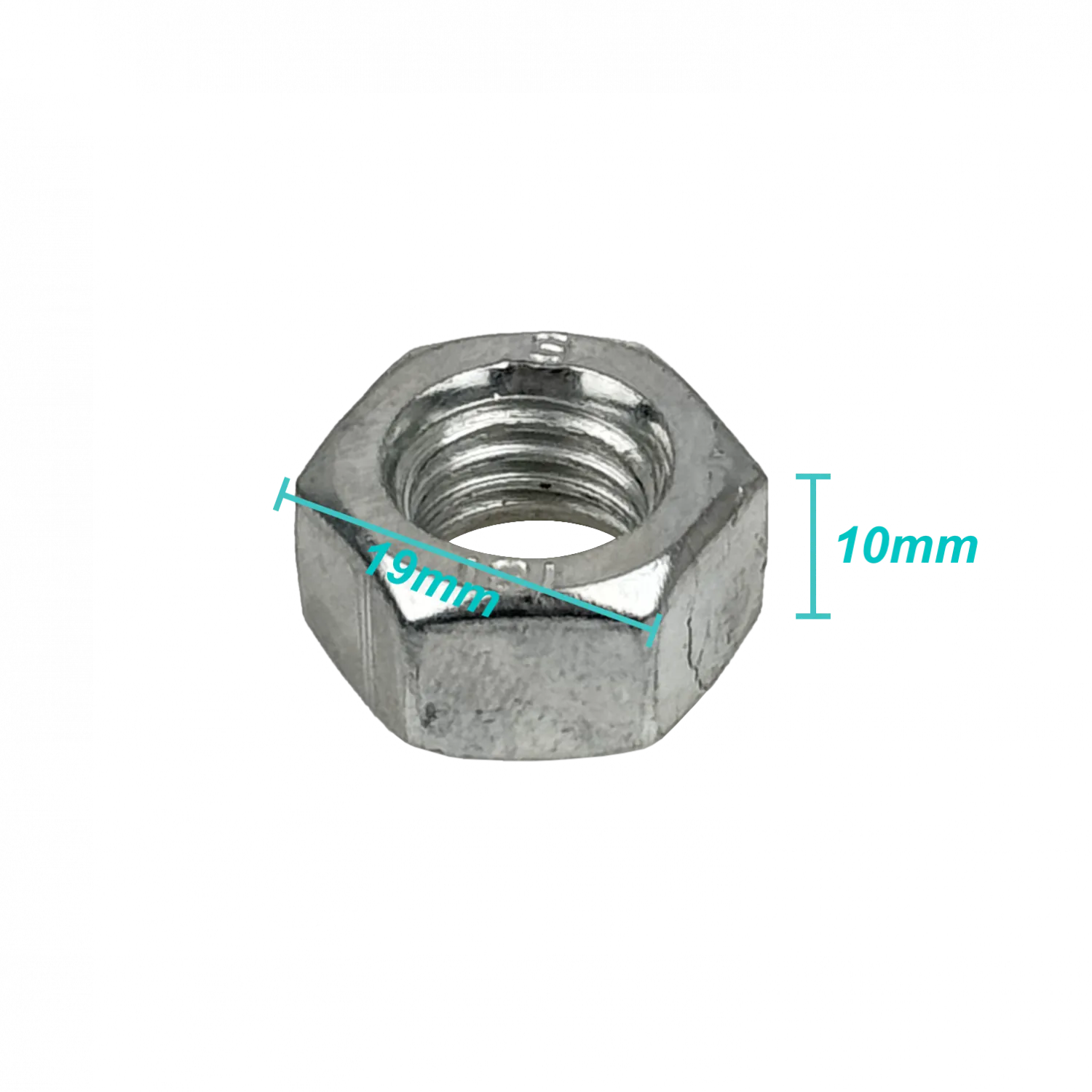 M12 Tuerca Hexagonal-3/4p 19mm 1-und compatible con Sinfin M12-285 3