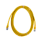 Cable Patch LINKMADE Cat6a U/FTP 3mt Amarillo LSZH Inyectado Multifilar - Miniatura 3
