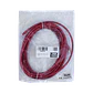 Cable Patch LINKMADE Cat6a U/FTP 5mt Rojo LSZH Inyectado Multifilar - Miniatura 3