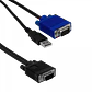 Cable KVM USB VGA 1.8m MINITAR para ERU-8, ECAB2043-1.8M - Miniatura 2