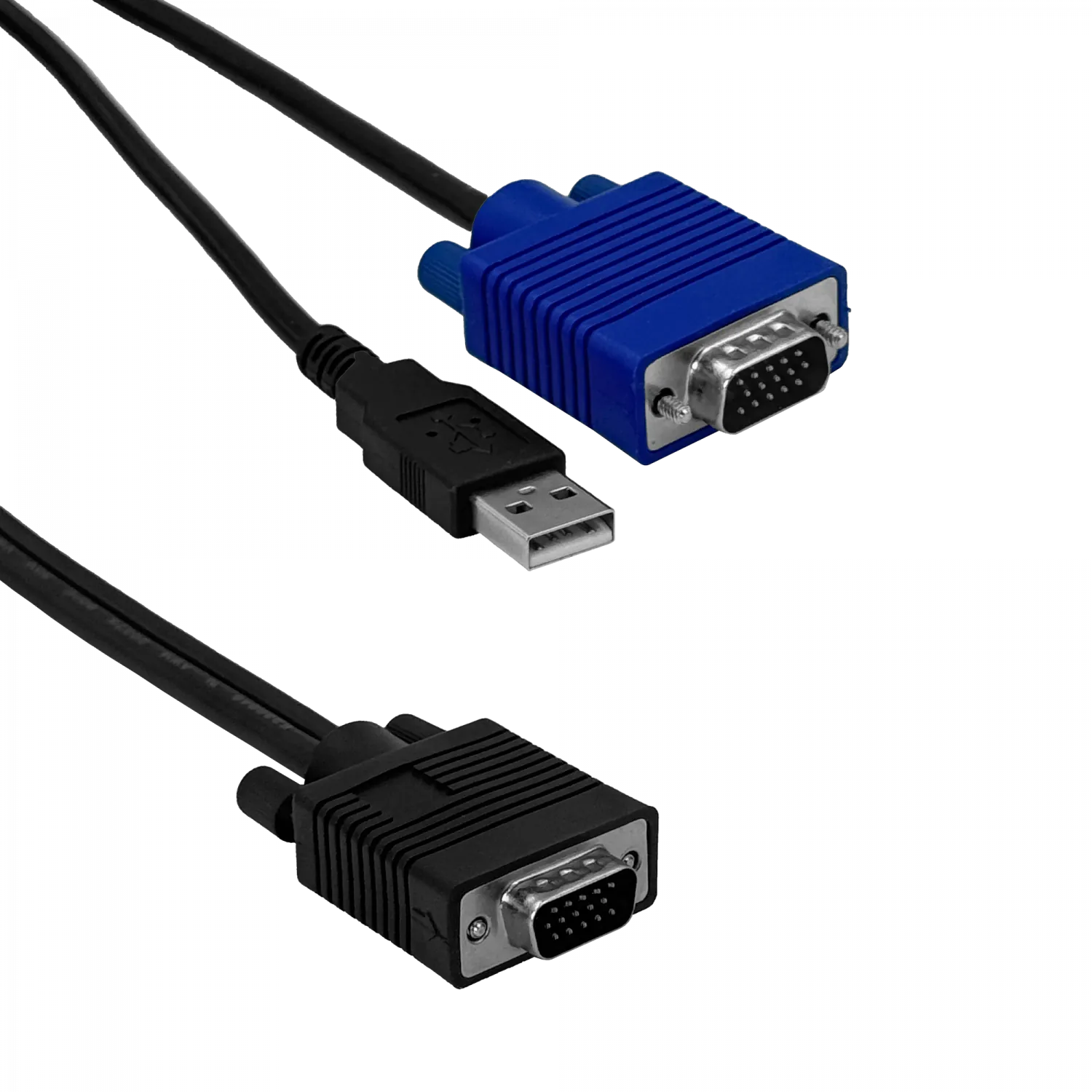 Cable KVM USB VGA 1.8m MINITAR para ERU-8, ECAB2043-1.8M 2