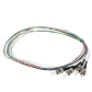 ST/UPC OM1 Multimodo 1,5mt 4-Unidades Pigtail 62.5/125um 0,9mm 150cm - Miniatura 3