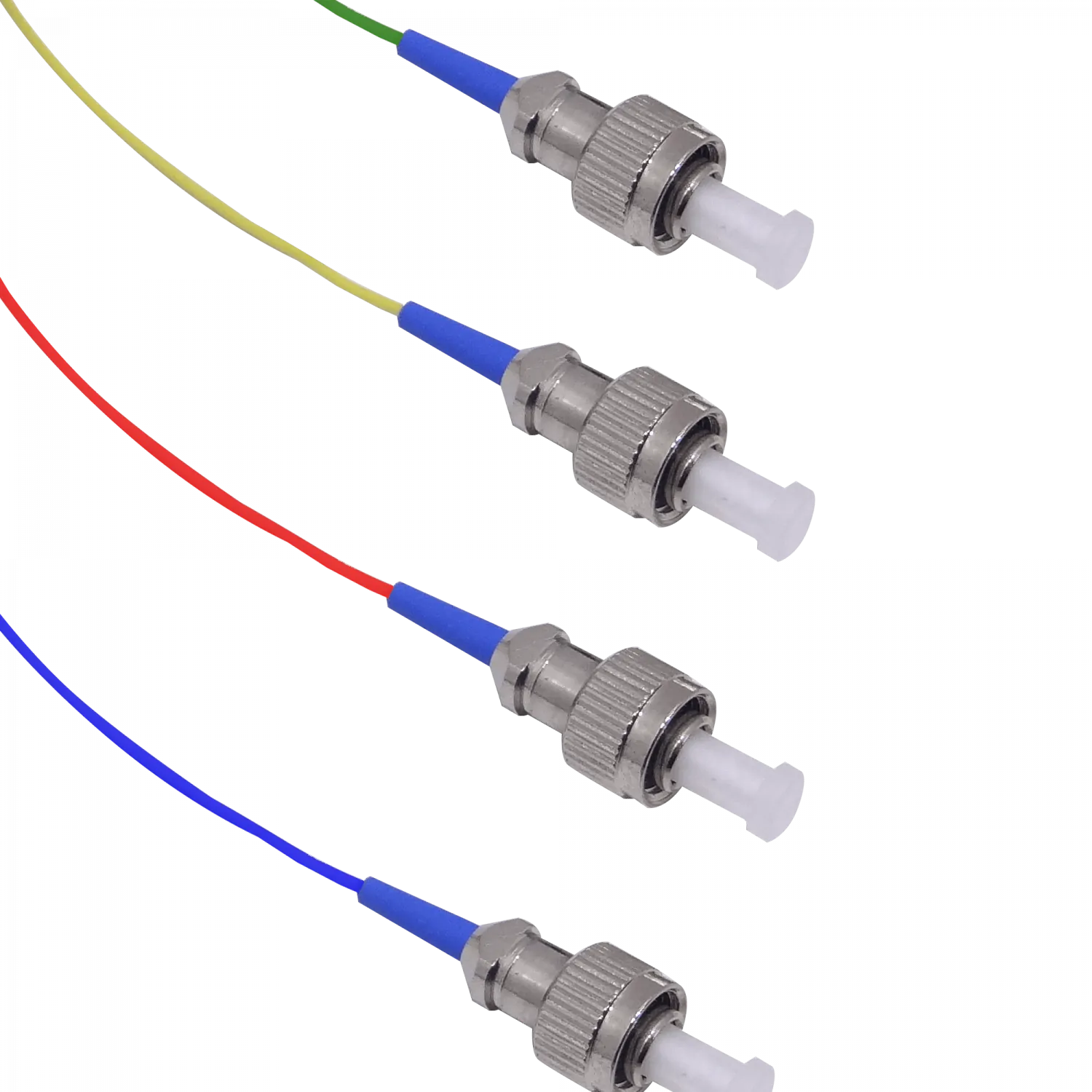 FC/UPC SM 1,5mt 4-unidades Pigtail 150cm 0,9mm 1.5mt MonoModo 9/125um 2