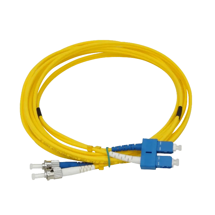 3mt ST/UPC-SC/UPC MonoModo SM Duplex Jumper Cable Fibra 9/125um 3mm 2