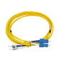 3mt ST/UPC-SC/UPC MonoModo SM Duplex Jumper Cable Fibra 9/125um 3mm - Miniatura 2