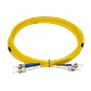 3mt ST-ST MonoModo SM Duplex Jumper Cable Fibra 9/125um 3mm - Miniatura 3