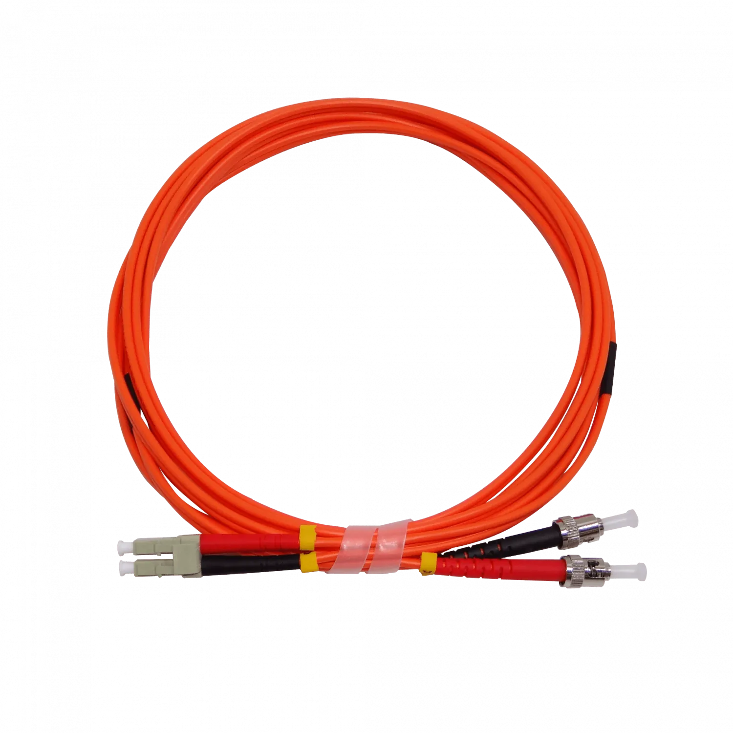 3mt LC-ST OM1 MultiModo MM Duplex Jumper Fibra 3.0mm 62.5/125um LSZH 3