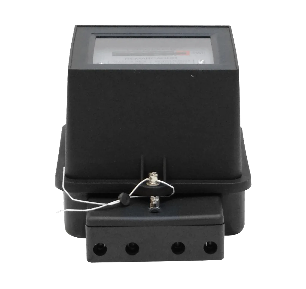 Medidor de Consumo Eléctrico Monofásico 20A 50Hz Remarcador kWh 2