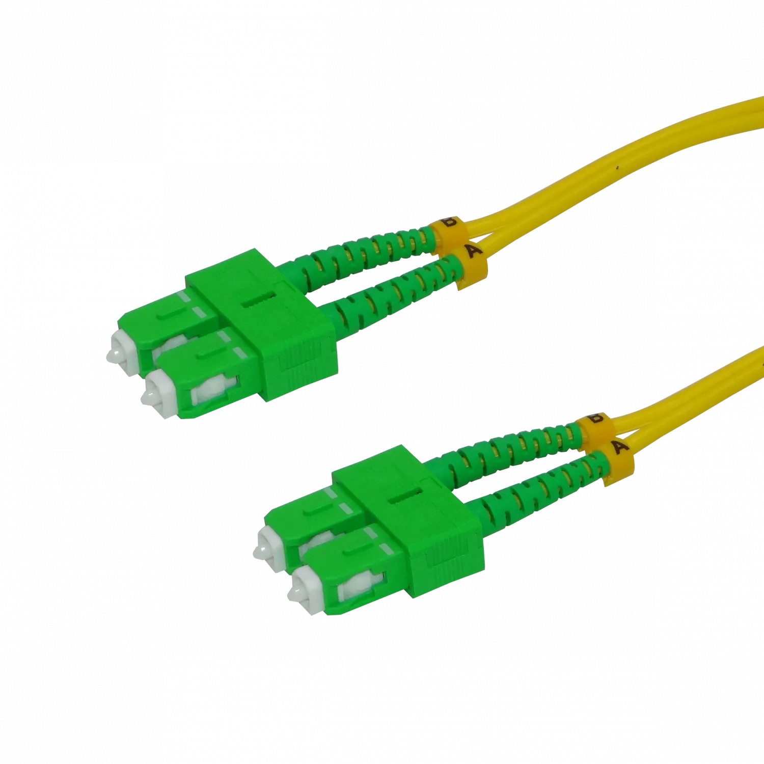 5mt SC/APC-SC/APC MonoModo SM Duplex Jumper Cable Fibra 9/125um LSZH 2