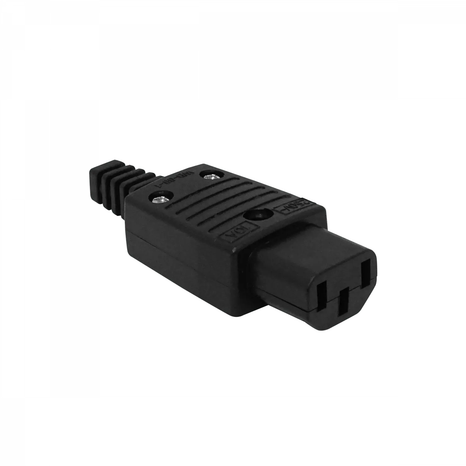 Enchufe Hembra C13 Volante Computacion 10A Negro 2