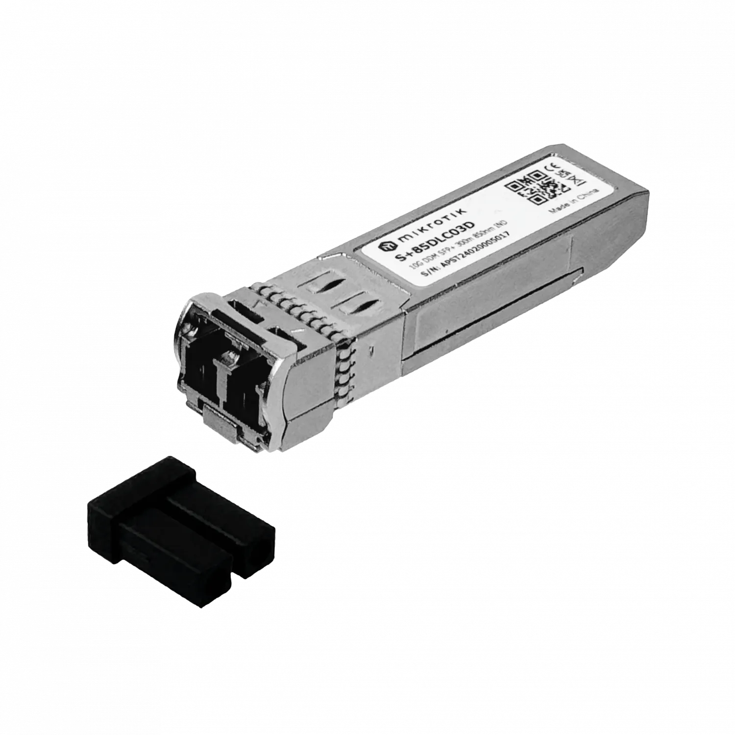 Módulo Transceptor SFP+ Mikrotik, 10Gigabit Ethernet, Multimod 300m 2