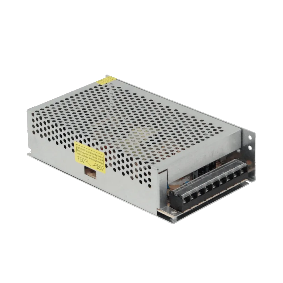 Fuente de Poder Ajustable 240W 12V 20A, IP20, Entrada 110-245VAC 2