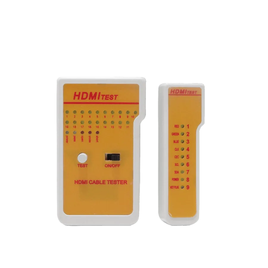 HDMI Cable Tester 2-HDMI requiere-Bateria-9V 24-LED 3
