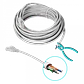 Cable Patch Genérico Cat5e 10mt Gris CCA Inyectado 26AWG - Miniatura 2