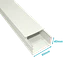 Canaleta LinkChip QN6W PVC blanco 60x40mm sin separador 2m - Miniatura 2