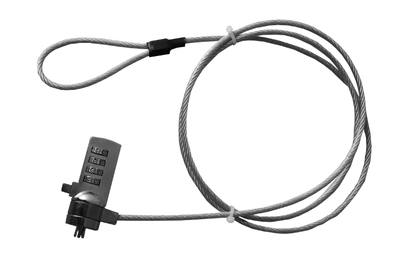Candado de Seguridad con Clave para Notebook 1m – COMPUTERLOCK 5
