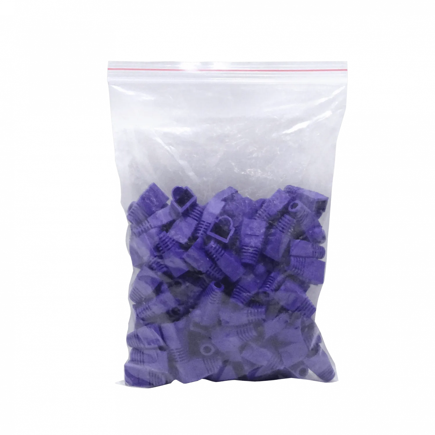 Morado Bolsa-100-unids Capuchon p/RJ45 Purpura Lila 3