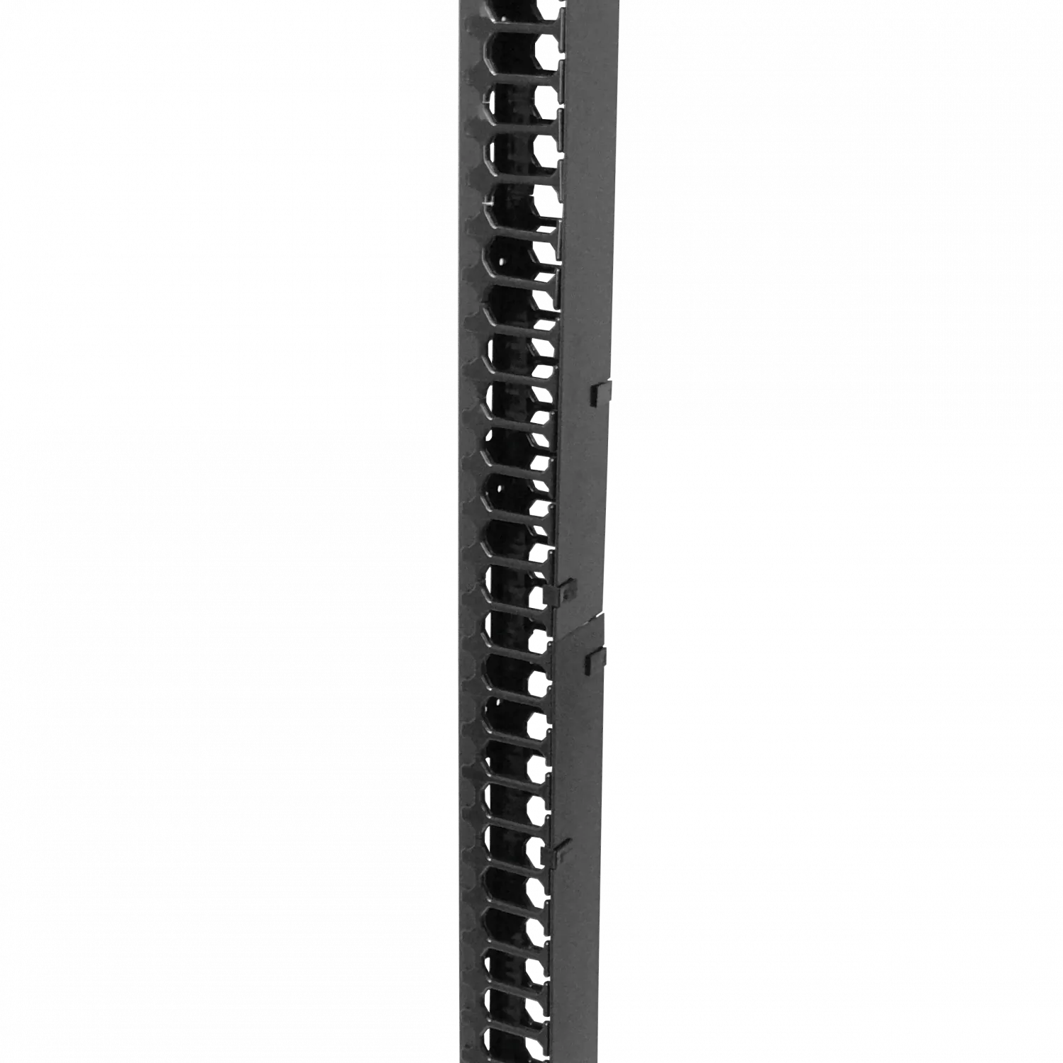 Organizador Vertical 37U 169cm, 2 Tapas Metálicas, Ancho 10cm, Profundidad 11cm 3