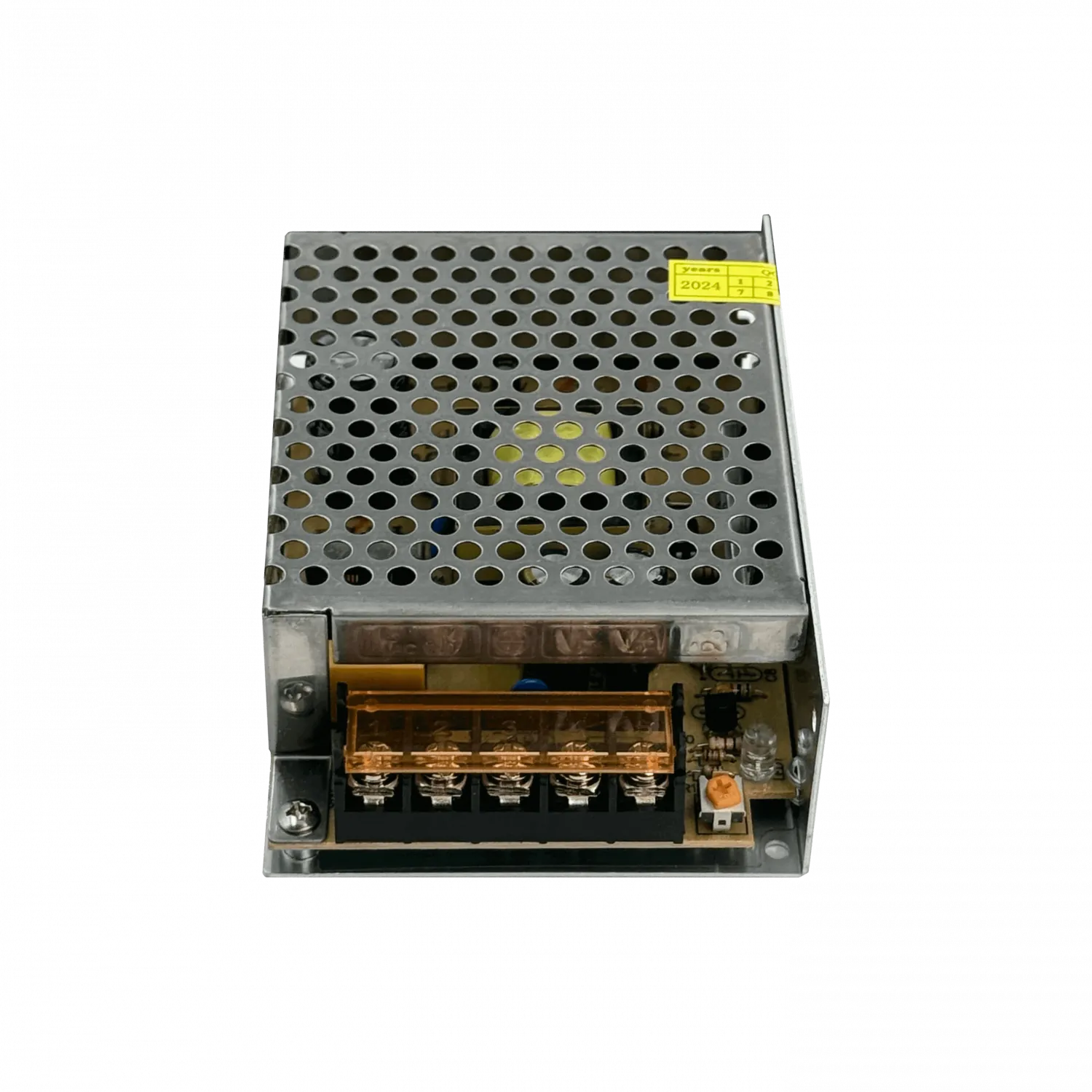 Fuente de Poder Open Frame 12VDC 5A 60W, IP20 Ajustable, Interior 100-240V 3