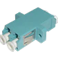 LC-LC Aqua OM3 DX-Duplex Copla p/Fibra Adaptador p/Cabecera-CL/Caja - Miniatura 2