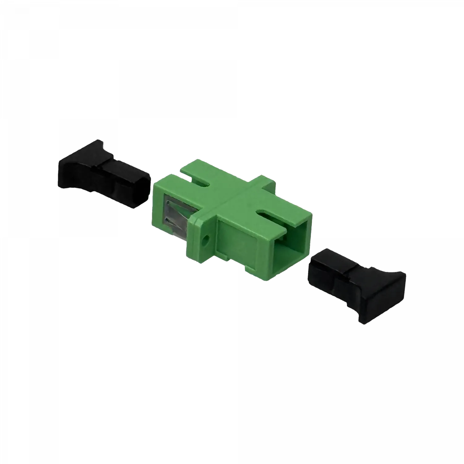SC-SC/APC Verde SM SX-Simplex Copla p/Fibra Adaptador p/Cabecera-CL 3
