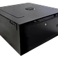 Gabinete Pared LINKMADE RK04-6L 4U Fondo 60cm Negro con Puerta de Vidrio - Miniatura 6