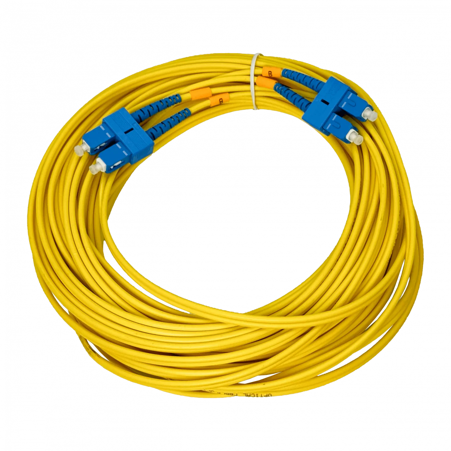 15mt SC-SC/UPC MonoModo SM Duplex Jumper Cable Fibra 9/125um 3mm 2