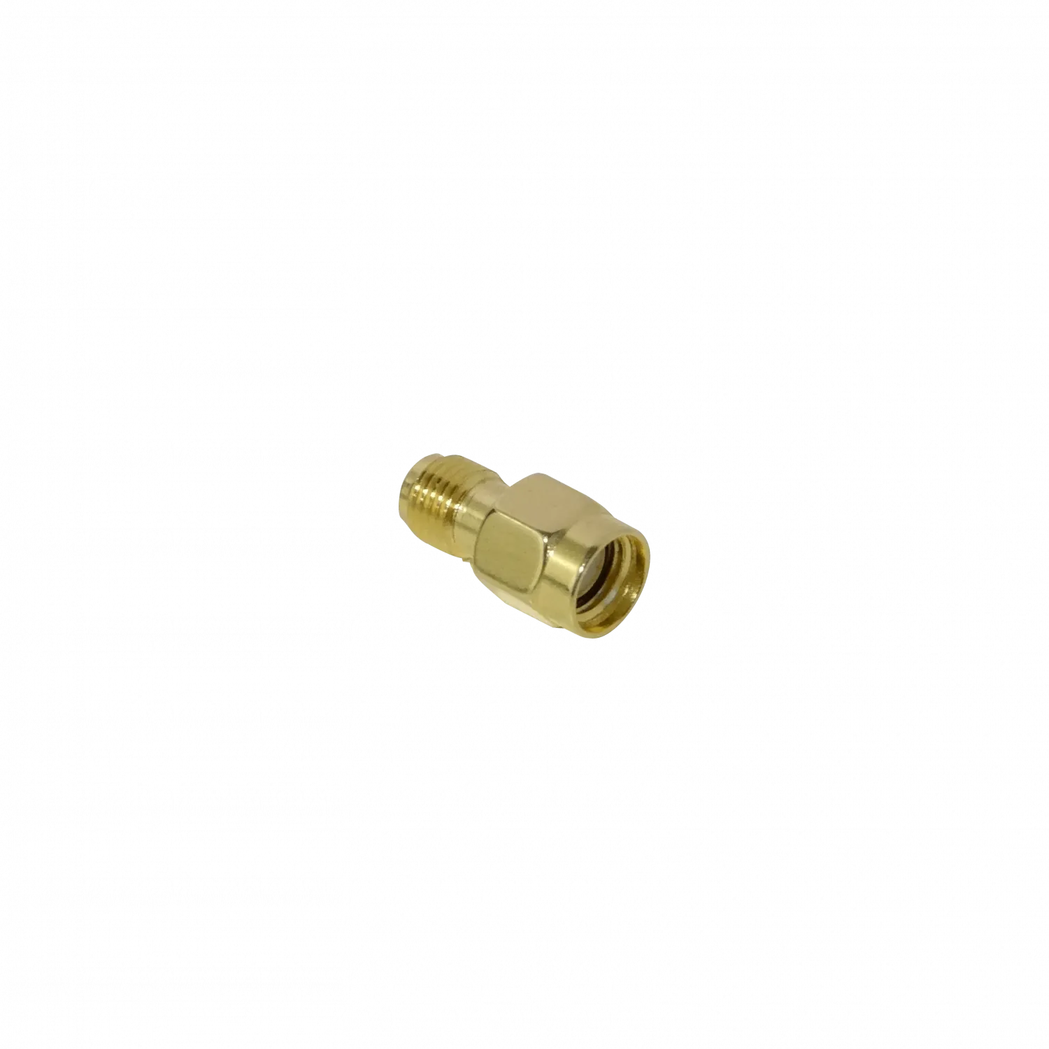Adaptador Coaxial RPSMA Macho a SMA Hembra Tipo Copla 2