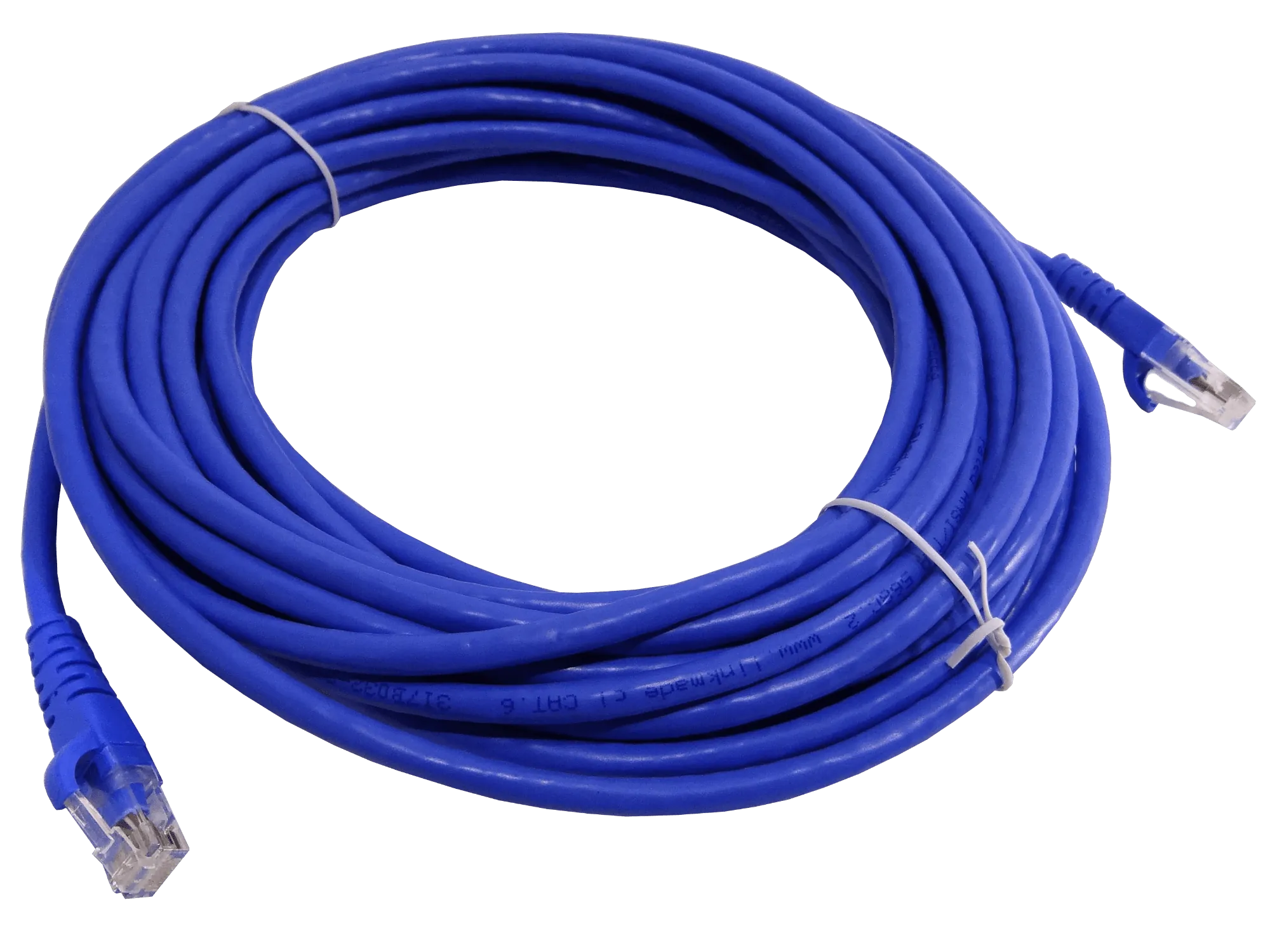 Cable Patch LINKMADE Cat6 U/UTP Azul LSZH, 10m, Inyectado, Multifilar 2