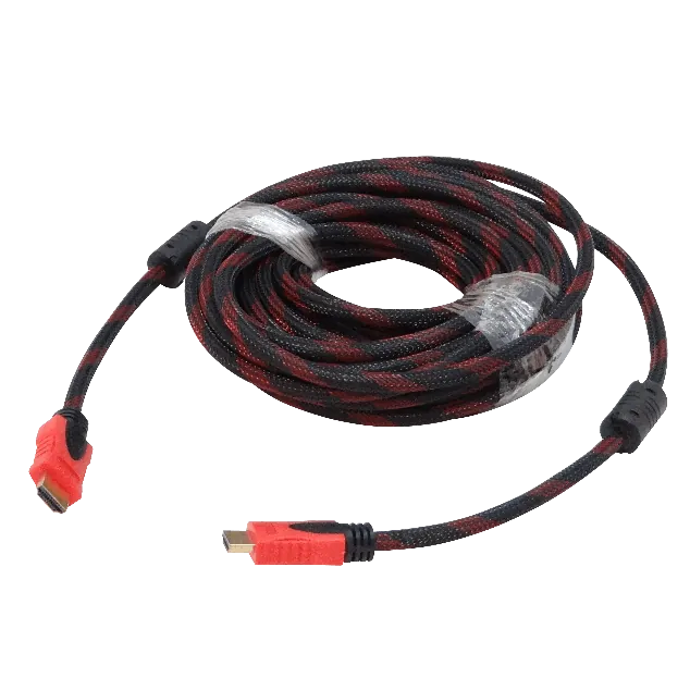 Cable HDMI 10m 720p v1.4, HDMI-M a HDMI-M, Negro, 3D, sin Bisagra 2