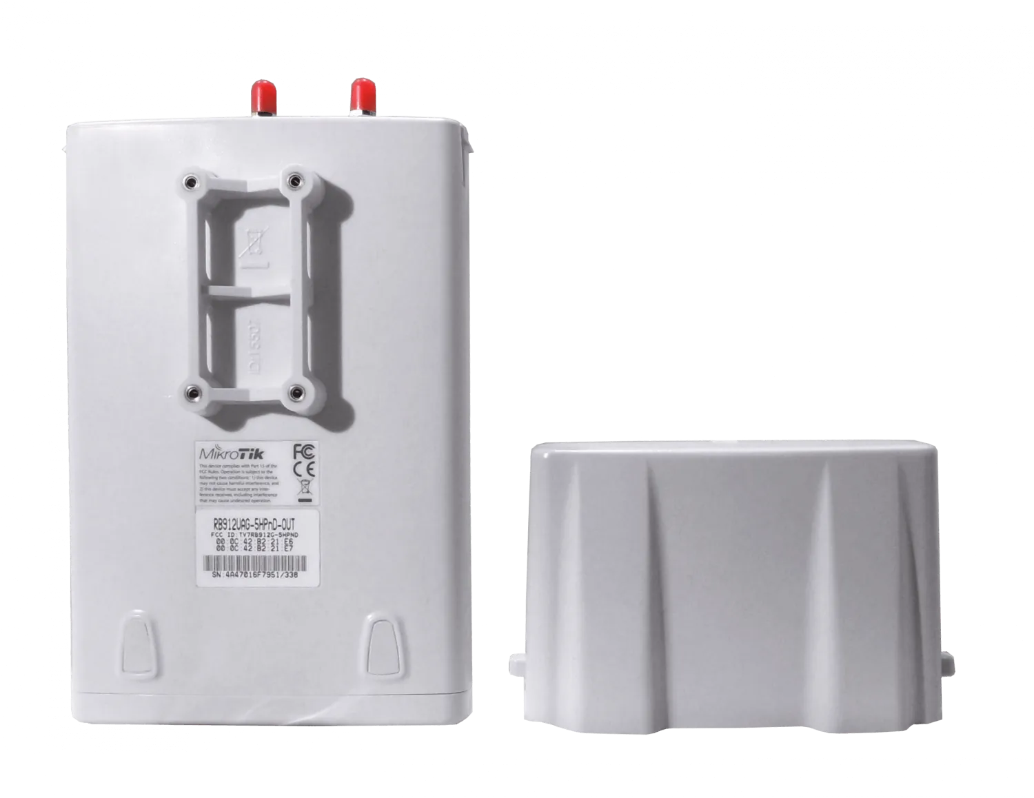 Punto de Acceso Exterior MikroTik BaseBox 5 - 5 GHz, Alta Potencia, Gigabit Ethernet 6